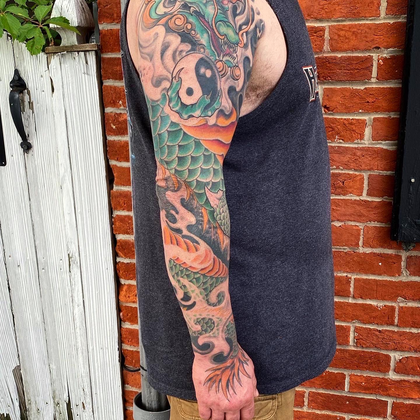 Custom tattoo by Burn Slow Studios