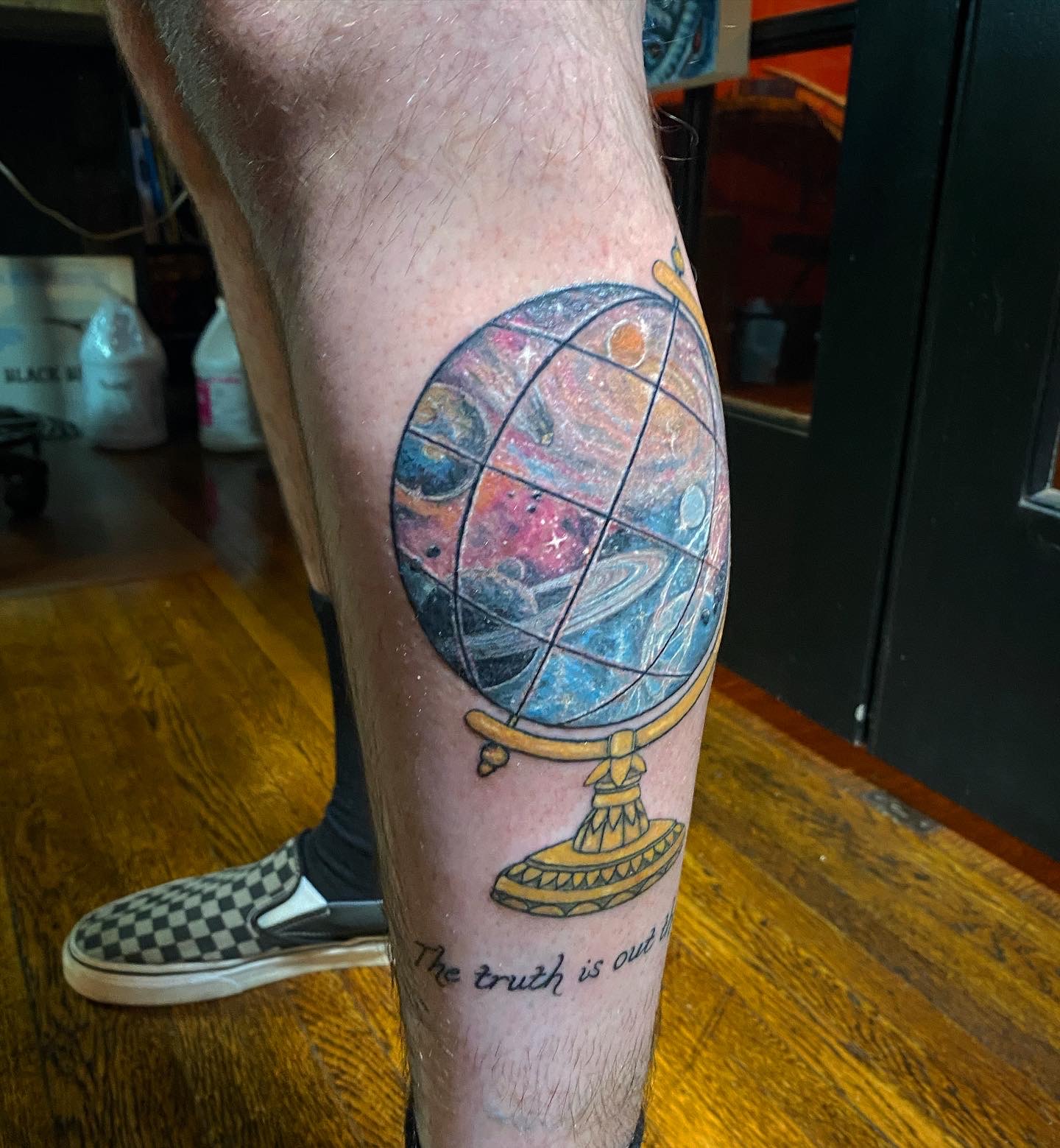 Custom tattoo by Burn Slow Studios